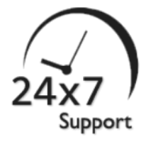  24X7 Support  